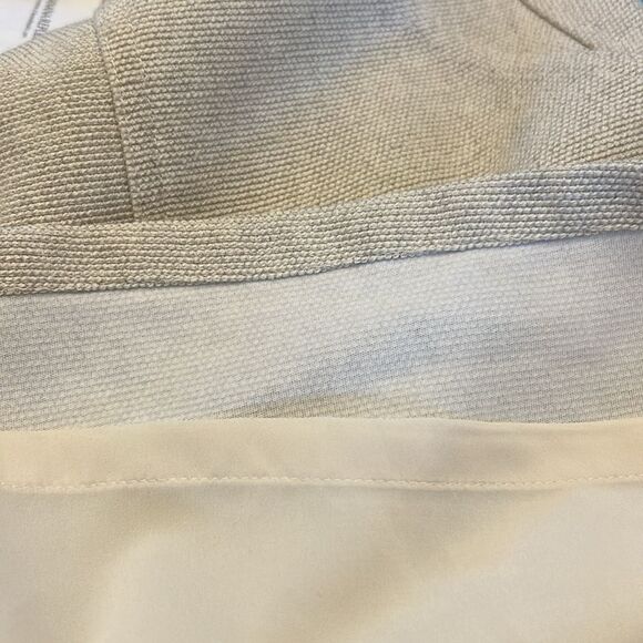 Banana Republic beige A-line button front mini skirt Size 8 New - Picture 11 of 12